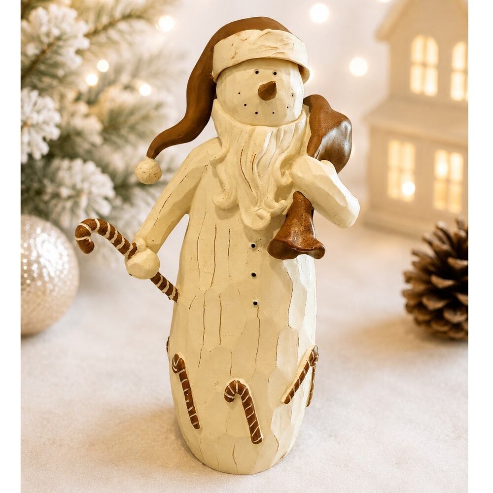 Flurryville Collection Chilly Claus Snowman by Living Quarters NOS Christmas